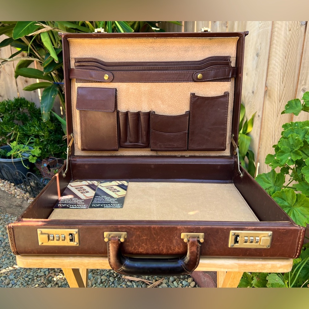 RARE VINTAGE COACH BRIEFCASE